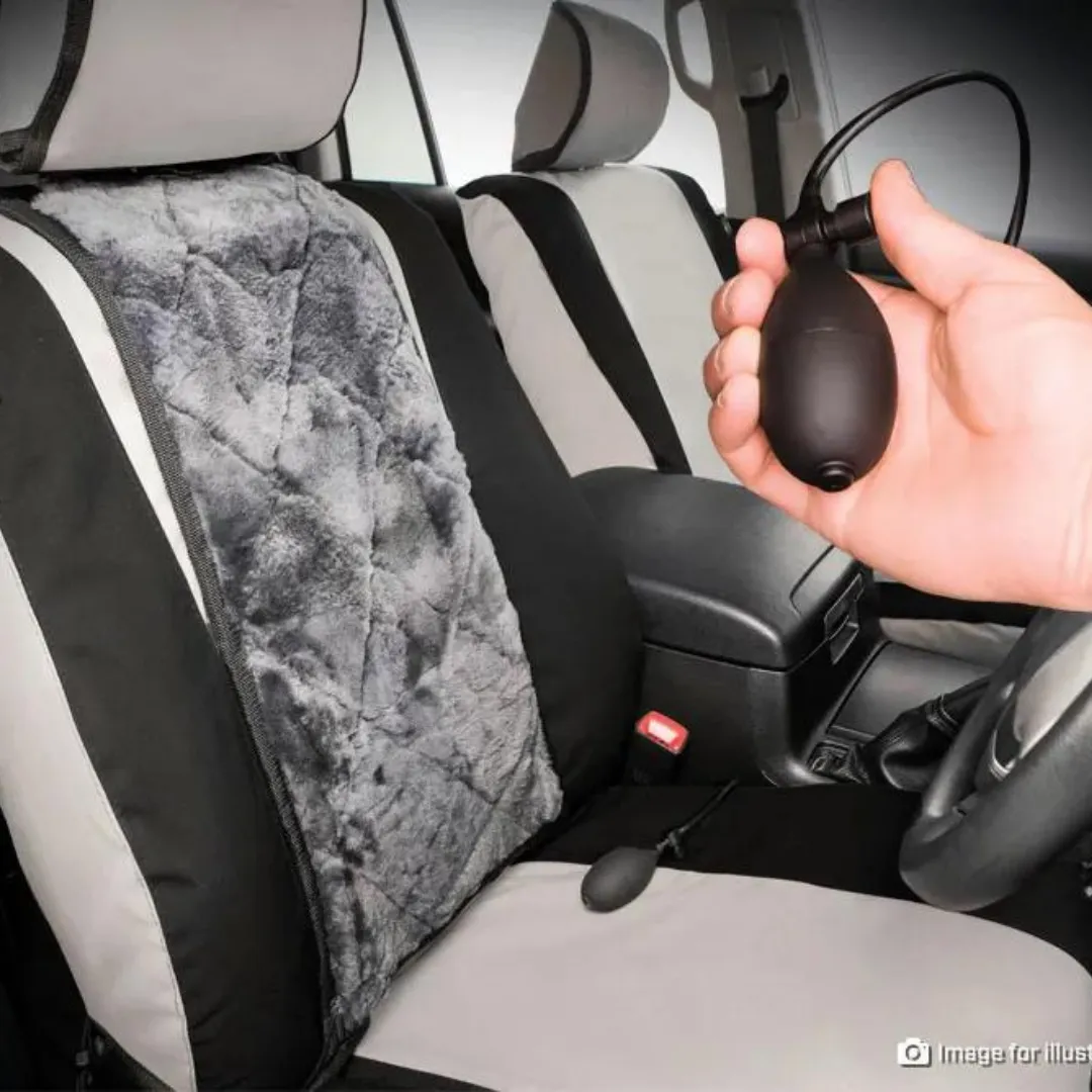 MSA 4x4 Patent Sheepskin Air Lumbar Support System