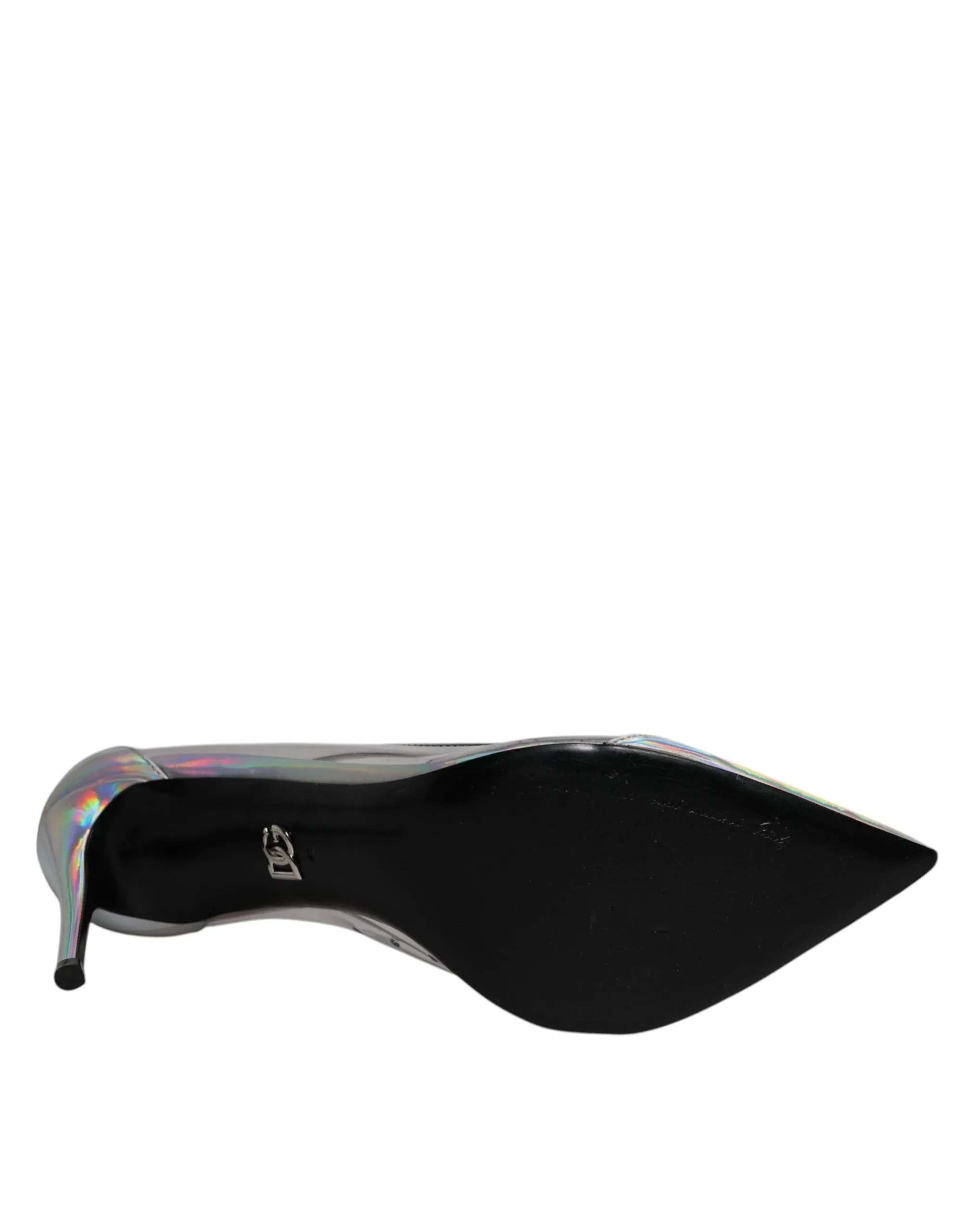 Multicolor Iridescent Pointed Toe Pumps Shoes