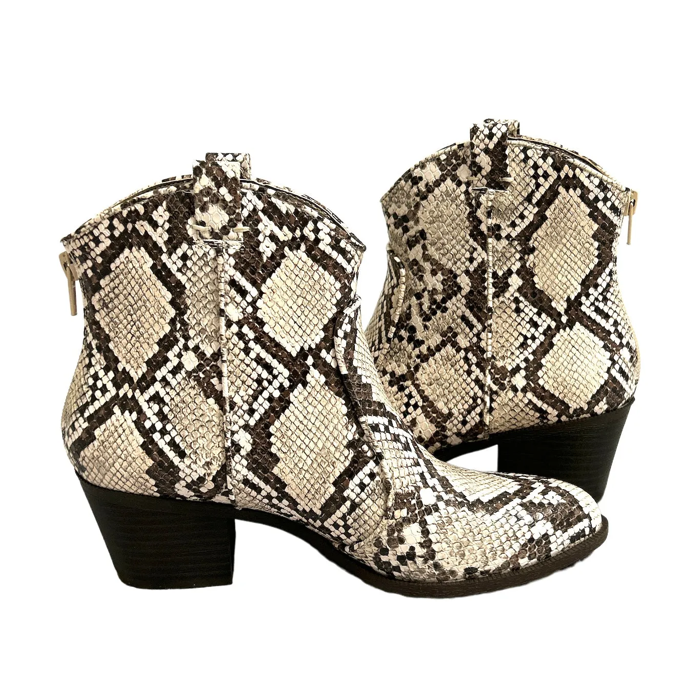 MYKENNA Women's Heel Booties Ankle Boots