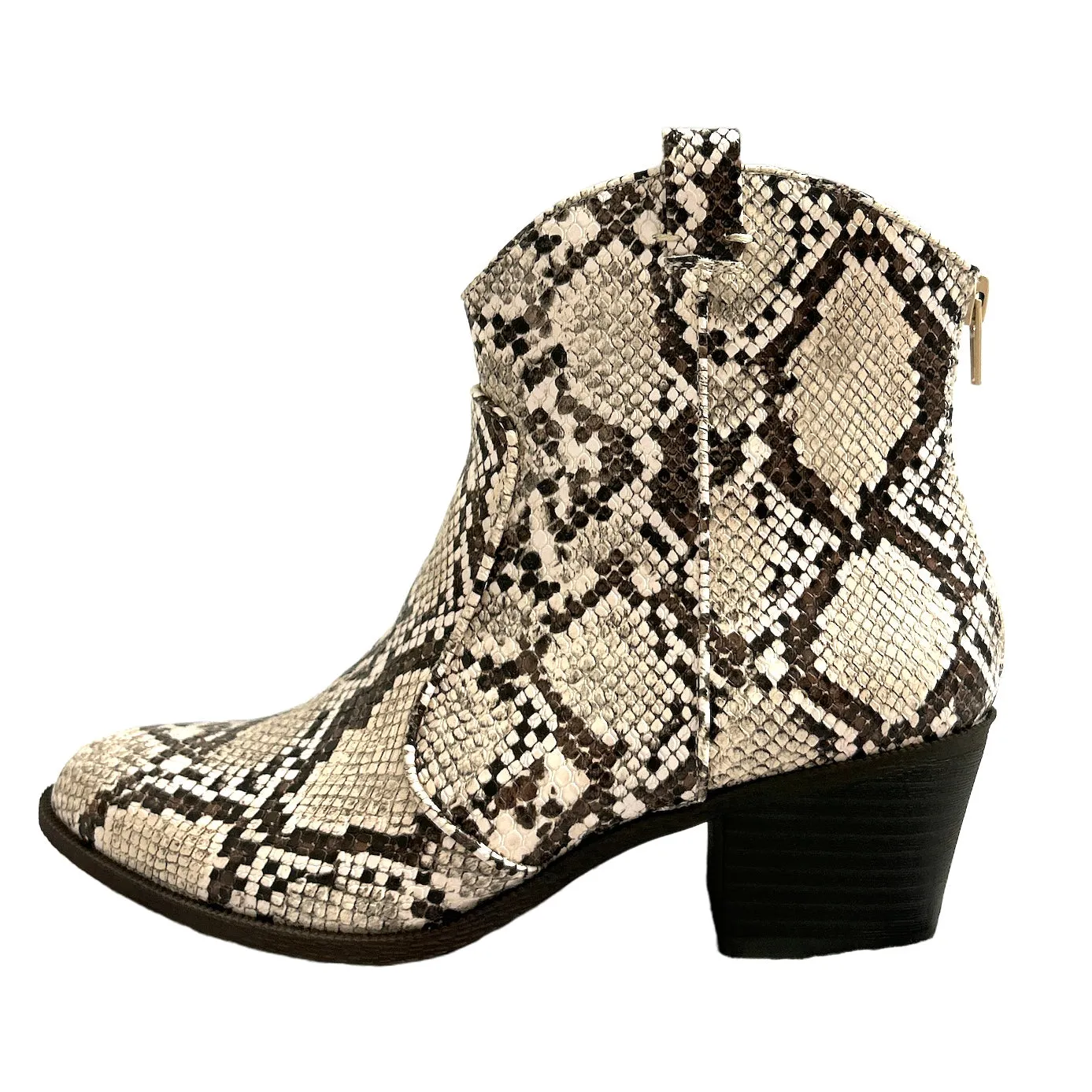 MYKENNA Women's Heel Booties Ankle Boots