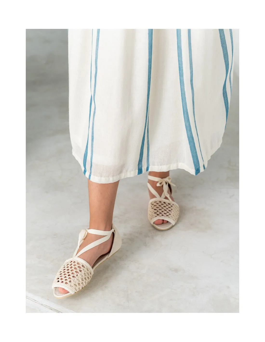 Natural Mesh ESPADRILLE