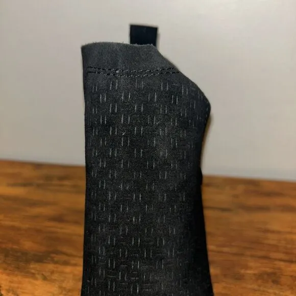 NEW Dolce Vita SIRANO Ankle Boot Booties, Onyx Suede, Size 8.5