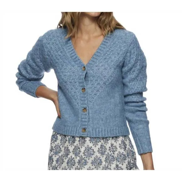NEW FLAGS &amp; ANTHEM lottie button up in dusty blue