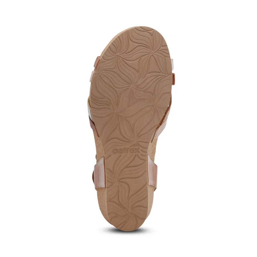 Noelle Arch Support Wedge - Ginger - CK148