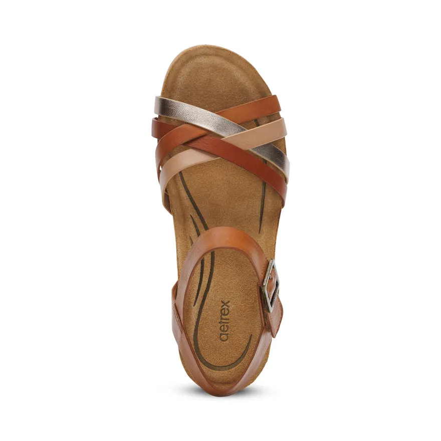 Noelle Arch Support Wedge - Ginger - CK148