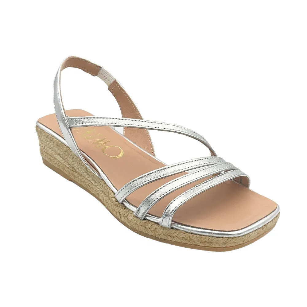 OBER Silver espadrilles