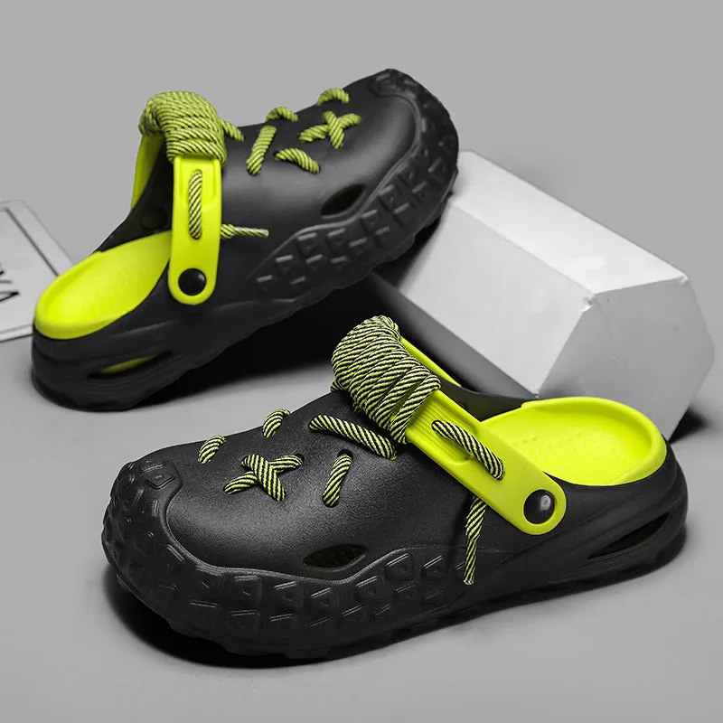 ODYSSEY LACED CLOGS