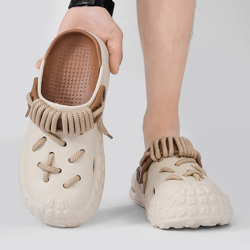ODYSSEY LACED CLOGS