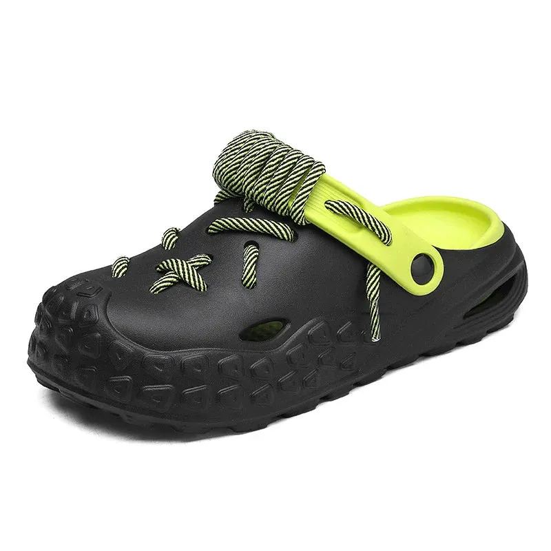 ODYSSEY LACED CLOGS