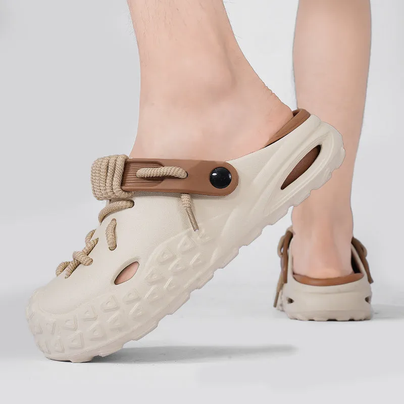 ODYSSEY LACED CLOGS