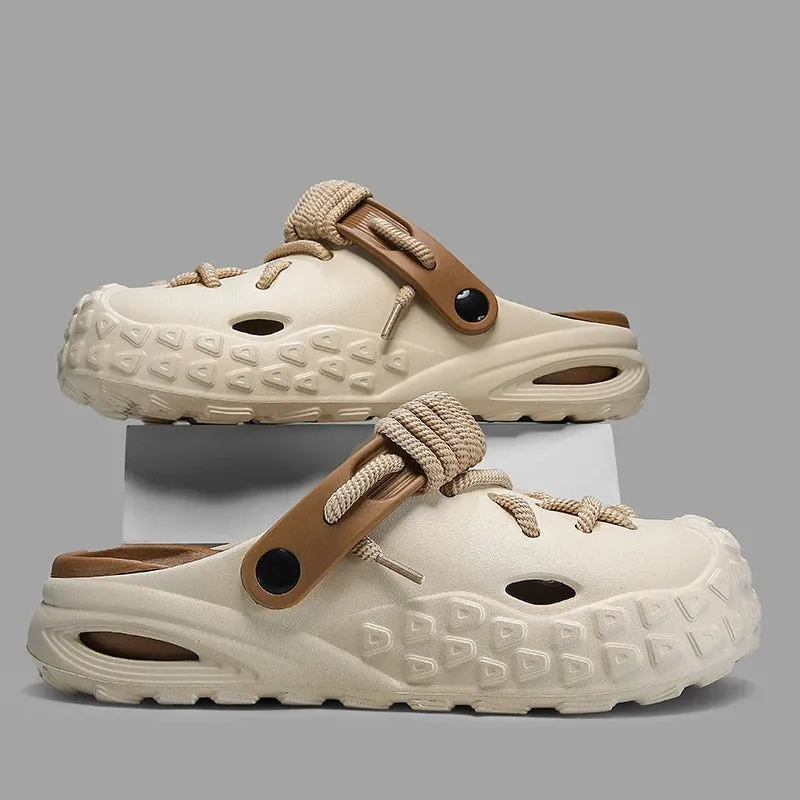 ODYSSEY LACED CLOGS