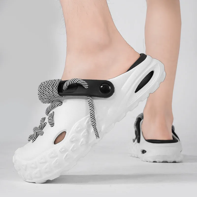 ODYSSEY LACED CLOGS