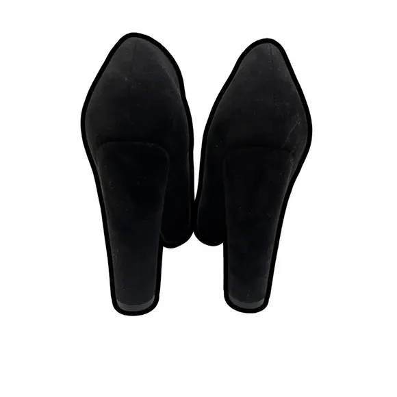 Only Maker Black Suede Pointed Toe Pumps – Size 13
