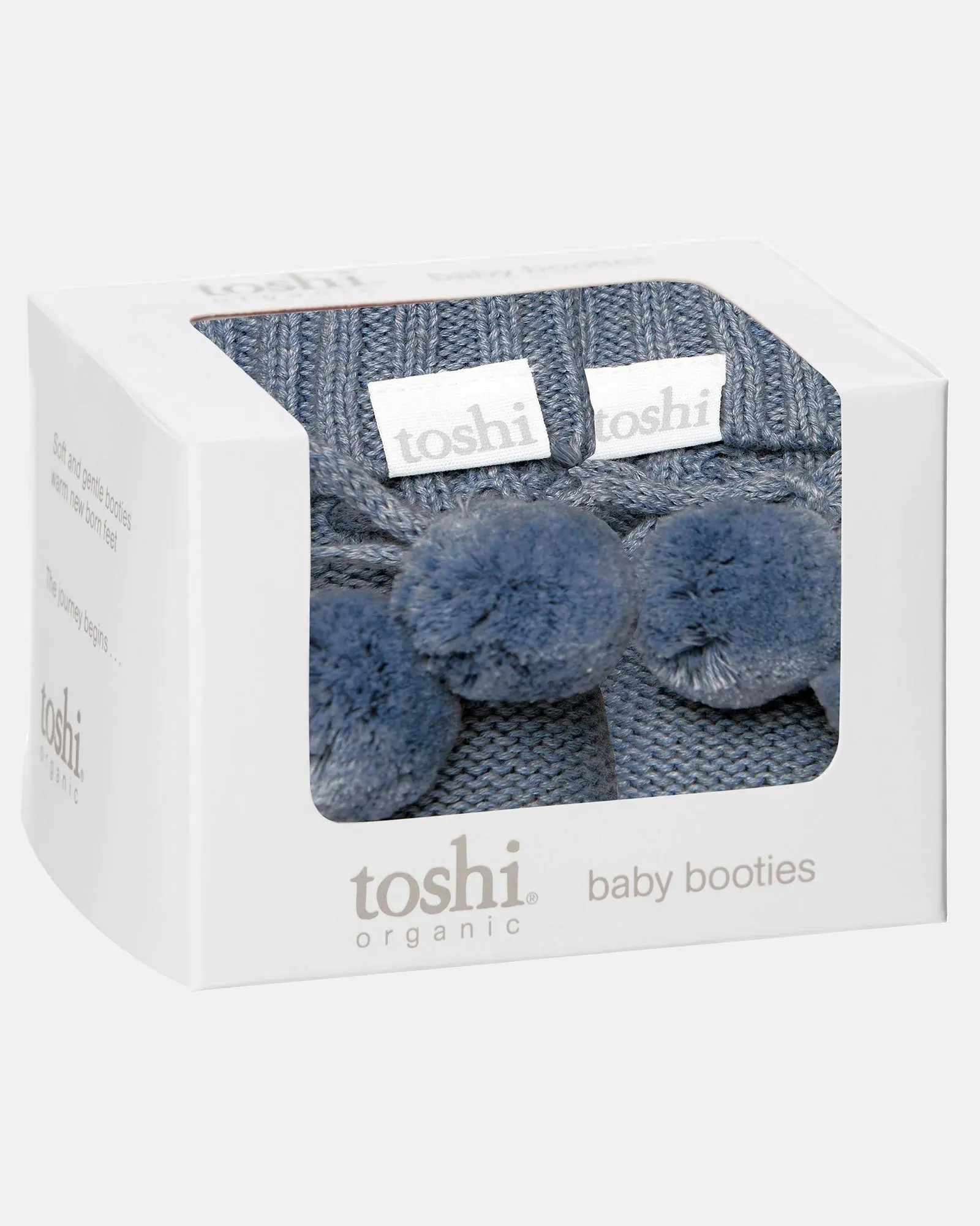 Organic Booties Marley - Moonlight