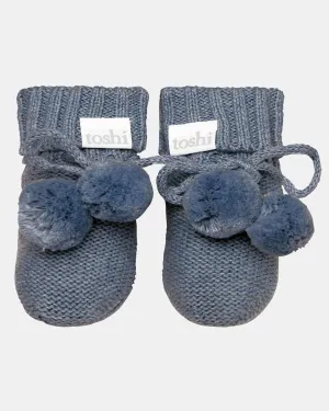 Organic Booties Marley - Moonlight
