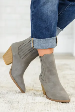 Over The Water Booties, Grey