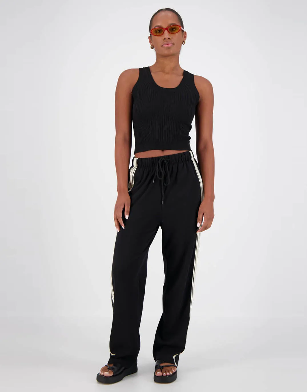 Panarea Track Pants - Black