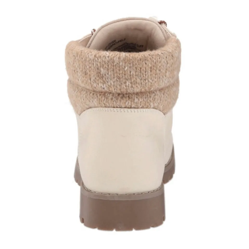 PATHFIELD Women's Lace Up Lug Sole Booties Winter Boots