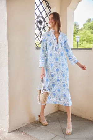 Pineapple Print Caftan with Ric-Rac by Sail to Sable