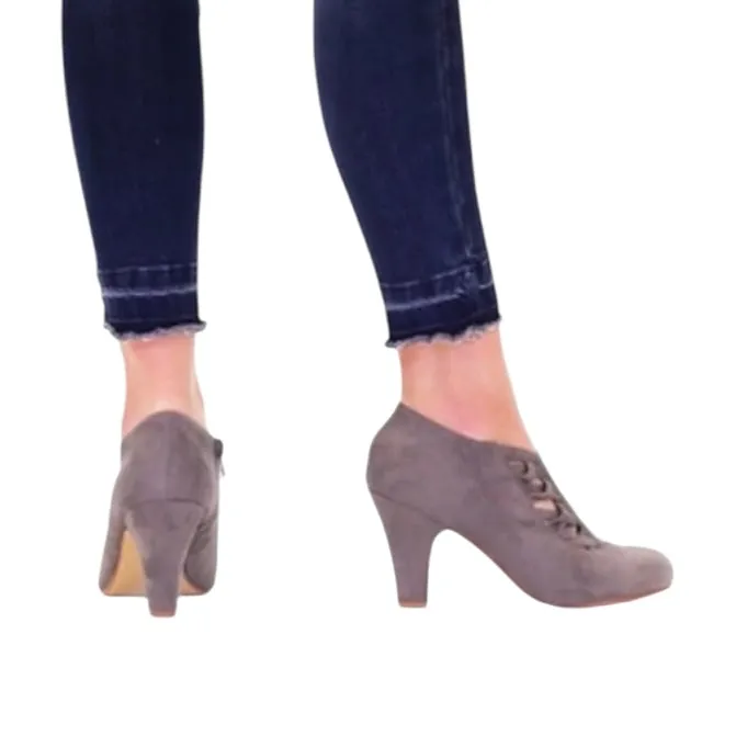 PIPER Women's Cagey Upper Ankle Boot Heel Booties