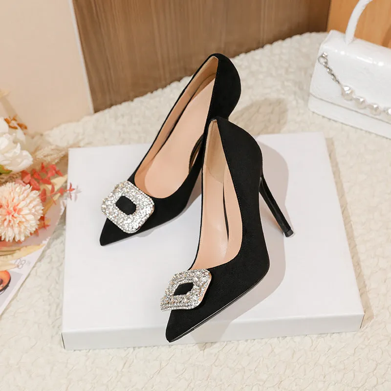 Point Toe Stiletto Pumps