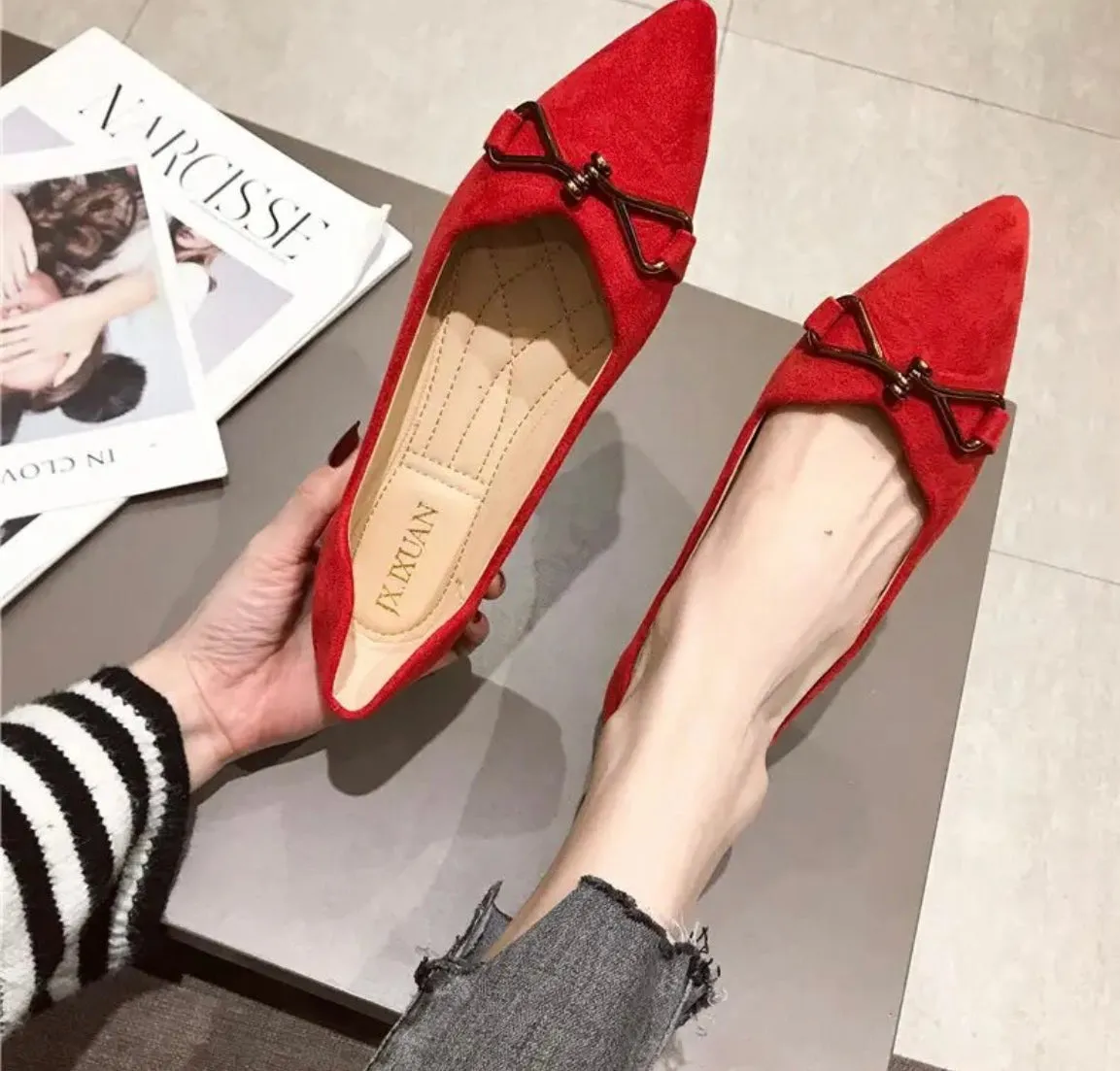 Priscilla Bow Embellished Pumps