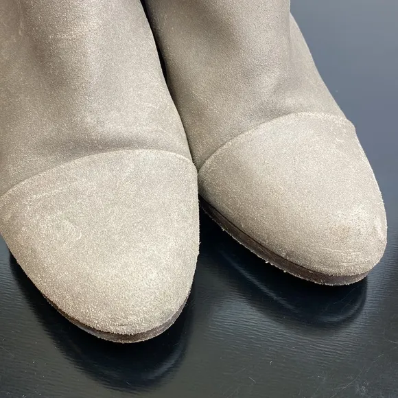 Rag &amp; Bone Black Harrow Suede Booties. Size 38