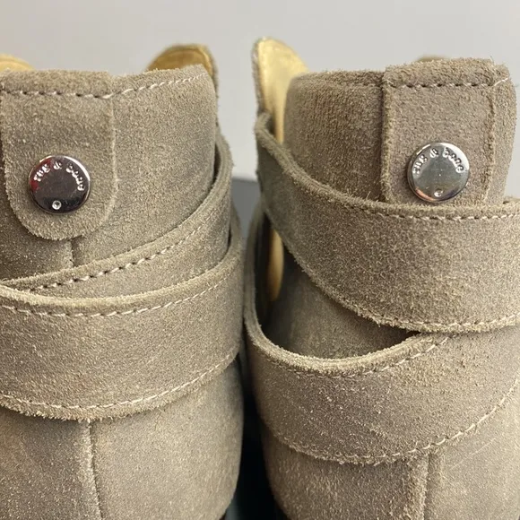 Rag &amp; Bone Black Harrow Suede Booties. Size 38
