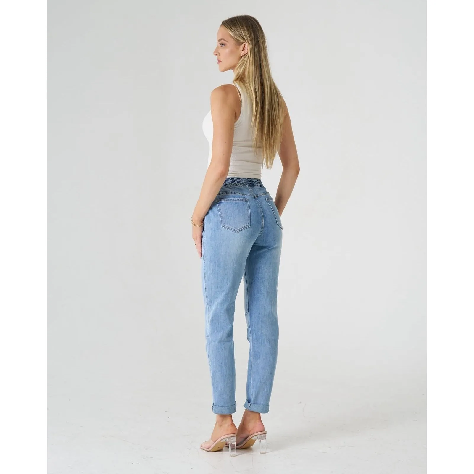 Ralph Denim Jogger Pants