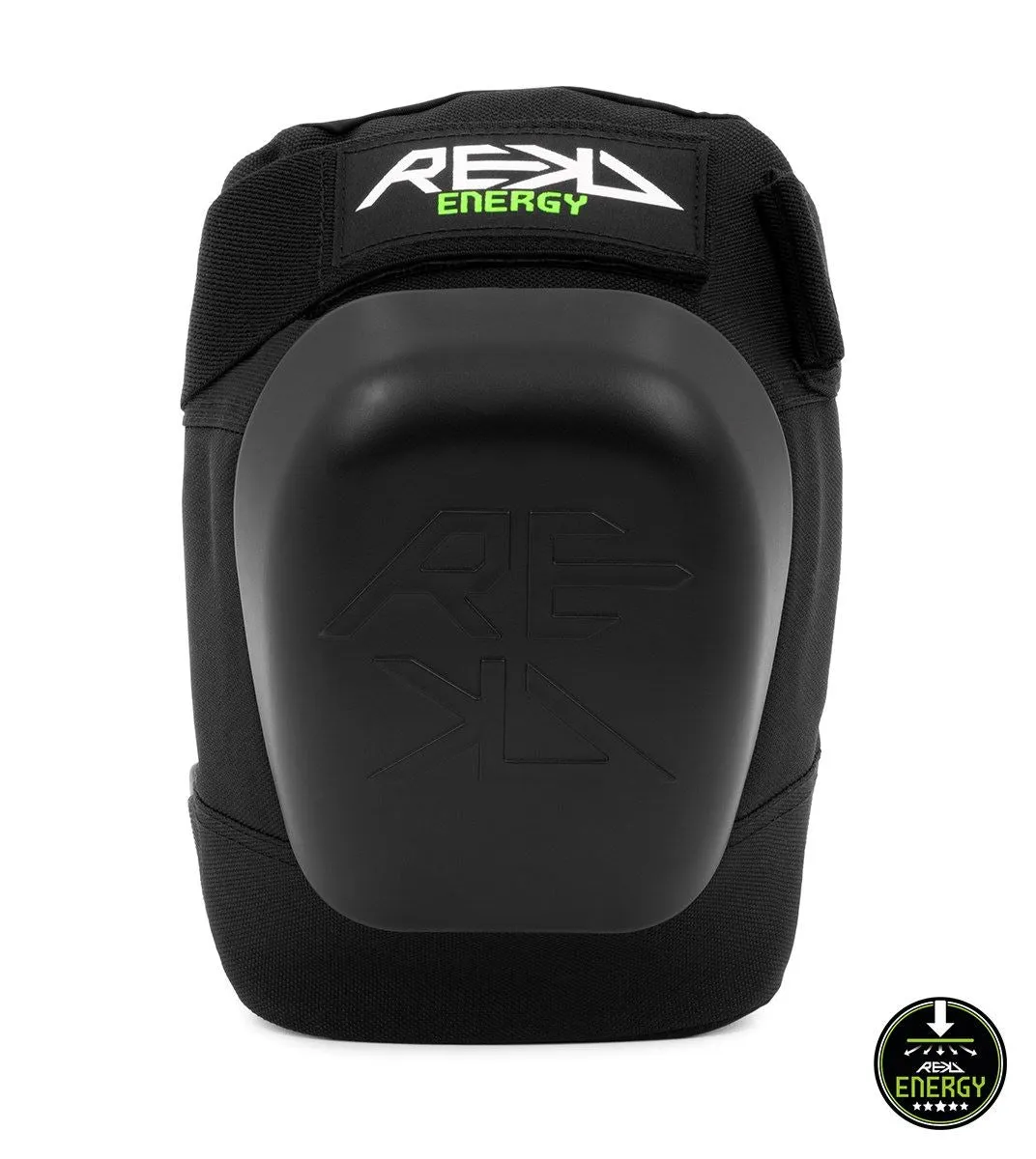 REKD Energy Patrol Skateboard Skate BMX Ramp Knee Pads - Black