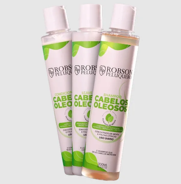 Robson Peluquero Home Care Oily Hair Kit 3x300ml / 3x 10.1 Oz