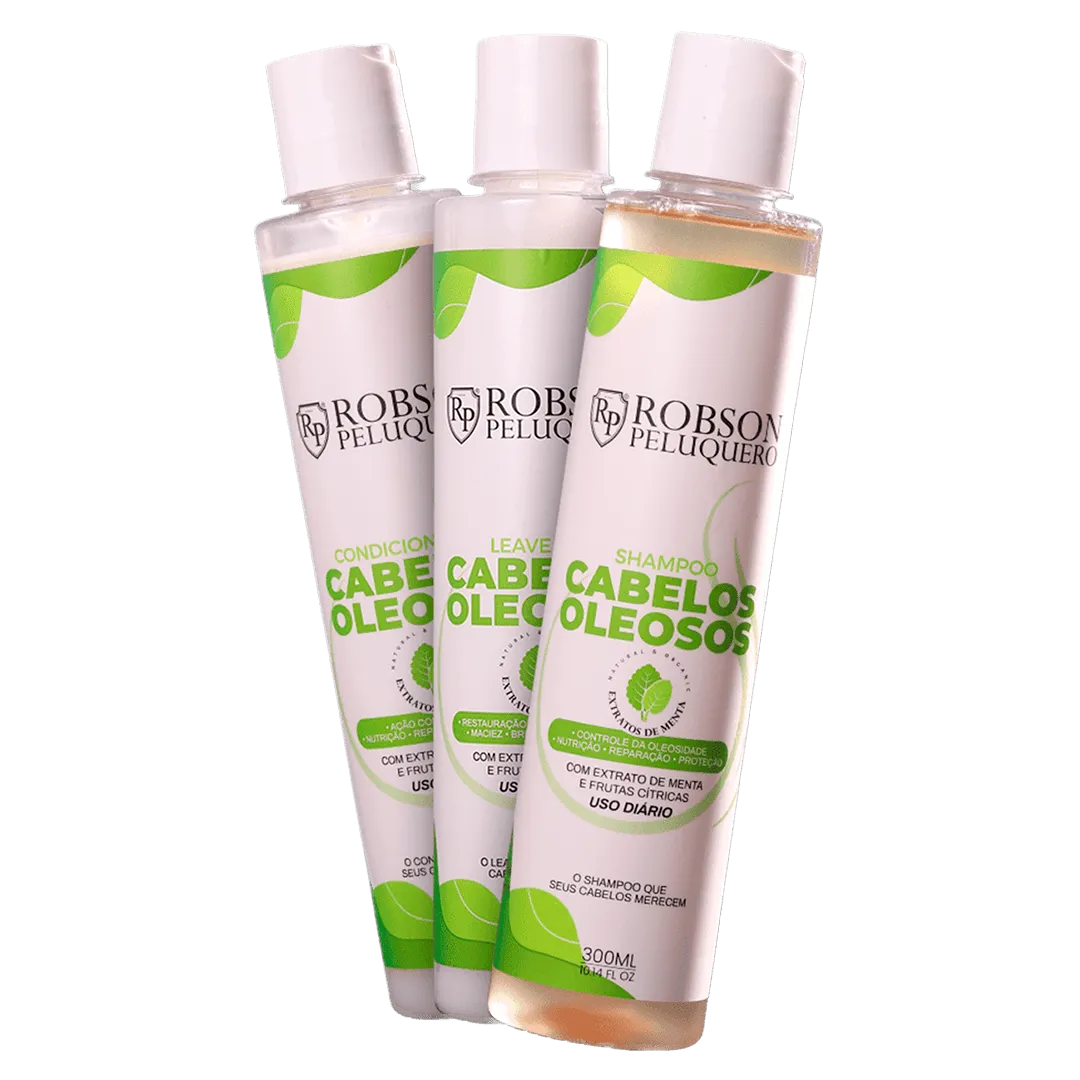 Robson Peluquero Home Care Oily Hair Kit 3x300ml / 3x 10.1 Oz