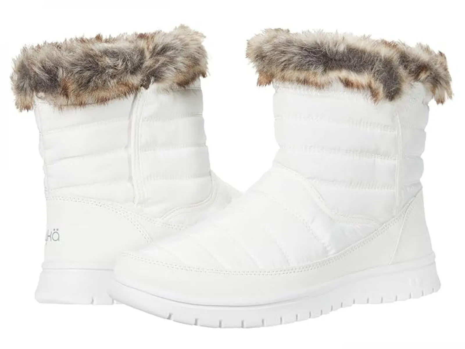 Ryka Women's Suzy Ankle Boot G4508M1 White MISMATCH (8.5M,8.5W)