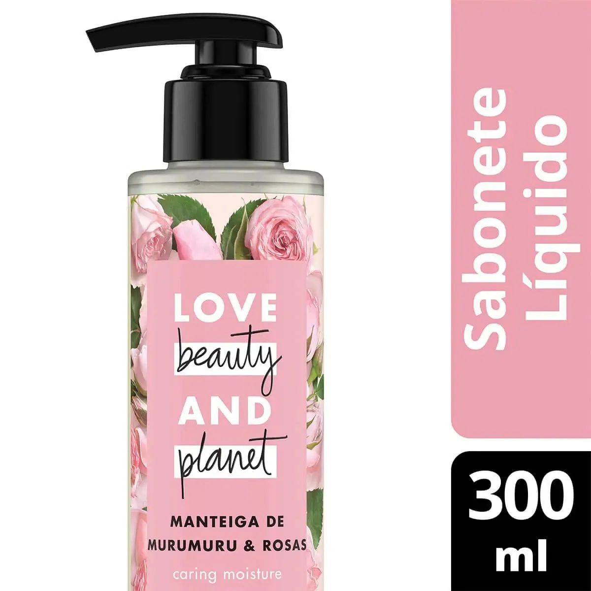 Sabonete Love Beauty And Planet Líquido, Caring Moisture, 300Ml
