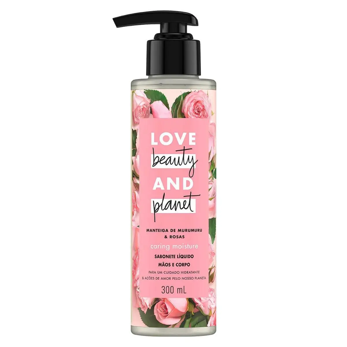 Sabonete Love Beauty And Planet Líquido, Caring Moisture, 300Ml