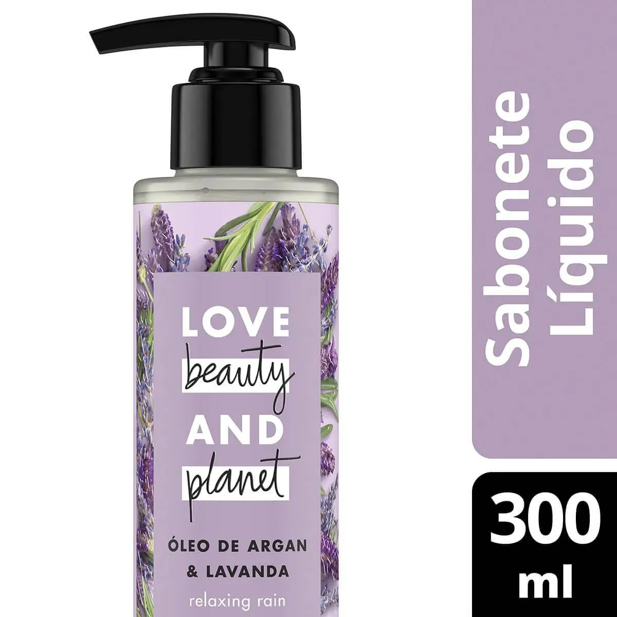 Sabonete Love Beauty And Planet Líquido, Relaxing Rain, 300Ml