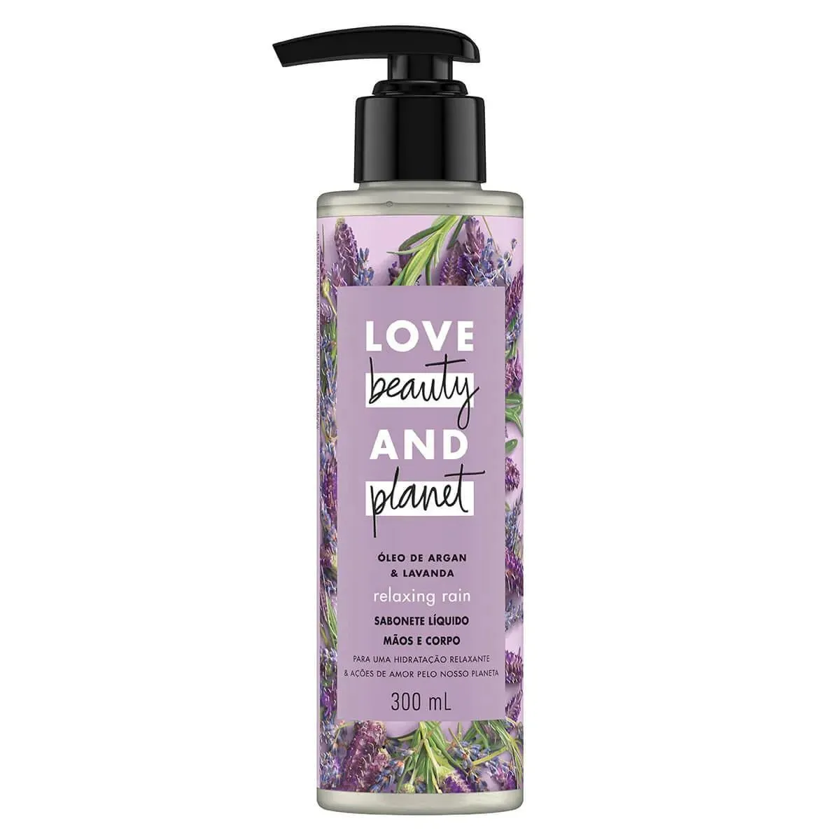 Sabonete Love Beauty And Planet Líquido, Relaxing Rain, 300Ml