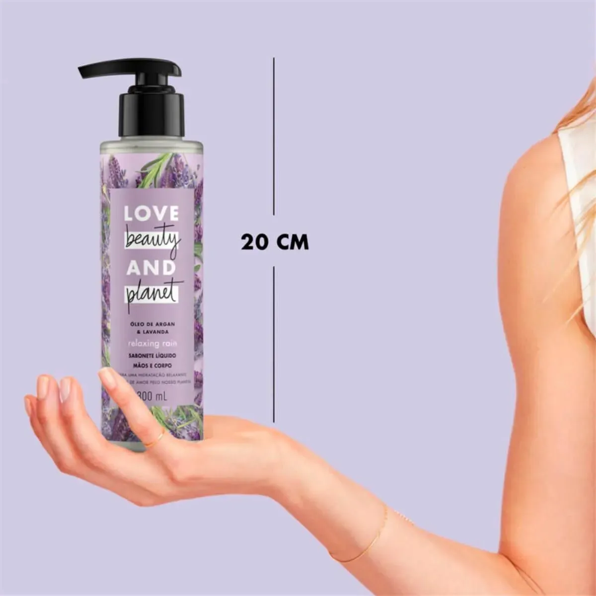 Sabonete Love Beauty And Planet Líquido, Relaxing Rain, 300Ml