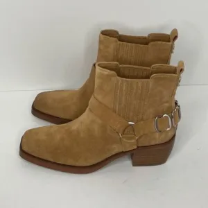 Sam Edelman Bellamie Camel‎ Suede Booties