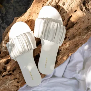 Scrunch It Up White