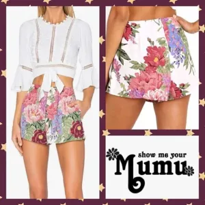 Show Me Your Mumu SAWYER SHORT in DUCHESS DARLING