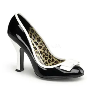 SMITTEN-01  Black-White Patent