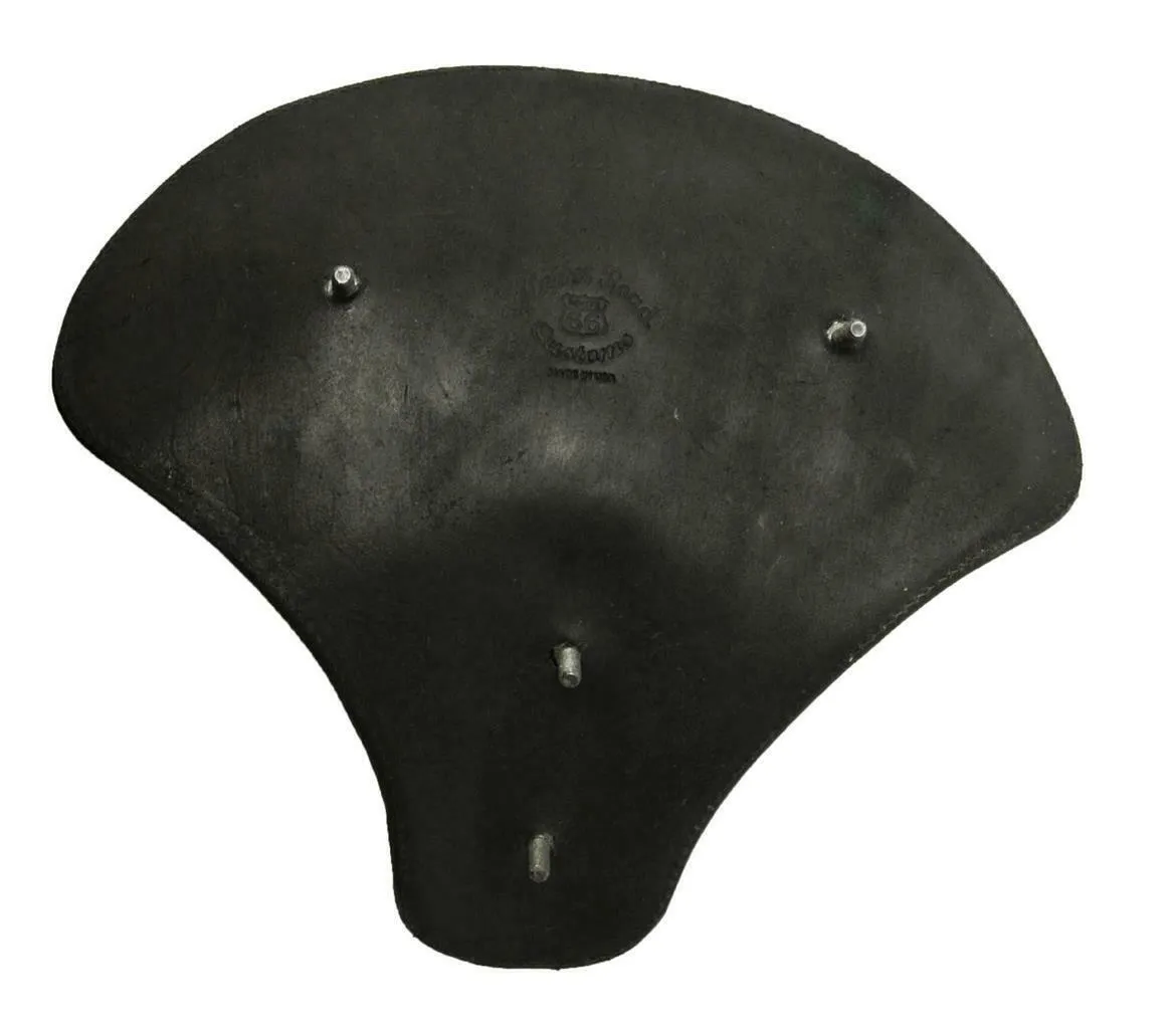 Spring Seat Chopper Bobber Harley Sportste 15x14 Tractor Ant Brn Tooled Leather