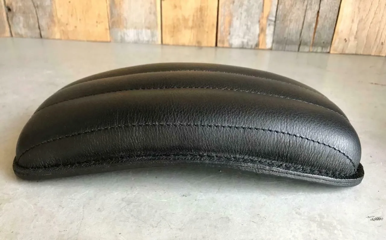 Spring Seat P-Pad Chopper Harley Sportster Bobber Bates Style Tuck Roll Leather