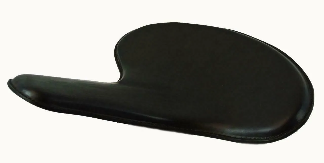 Spring Solo Tractor Seat Harley Touring Indian Chief 17x16" Black Distress Veg