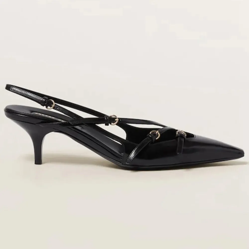 Square Toe Stiletto Pumps