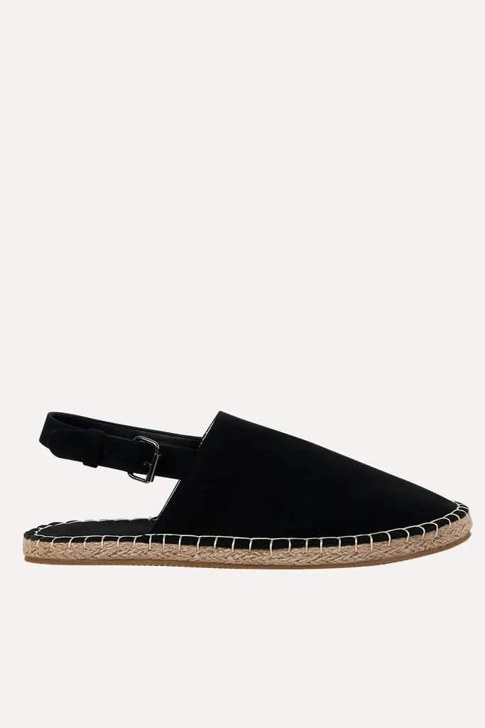 Strap Black Sandal Espadrilles