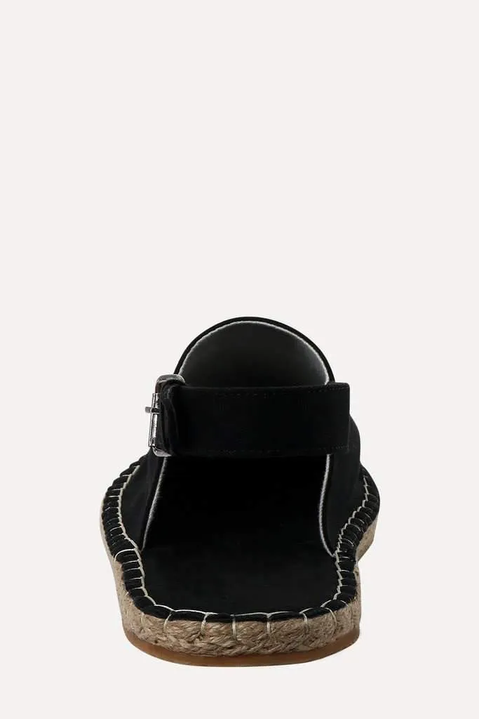 Strap Black Sandal Espadrilles