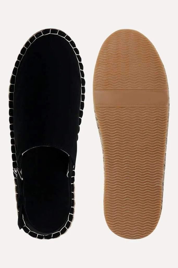 Strap Black Sandal Espadrilles
