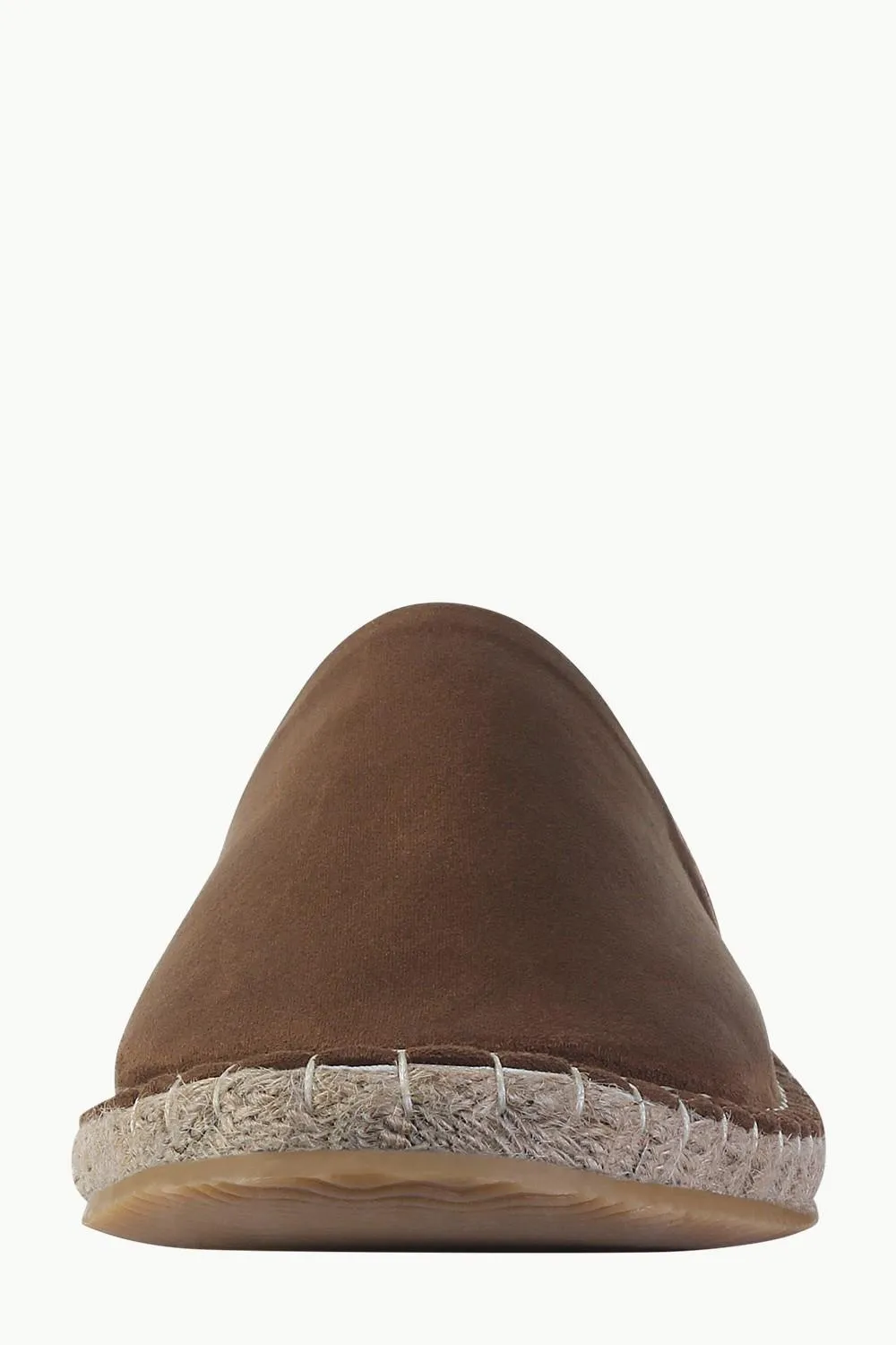 Suede Espadrilles with Canvas Print